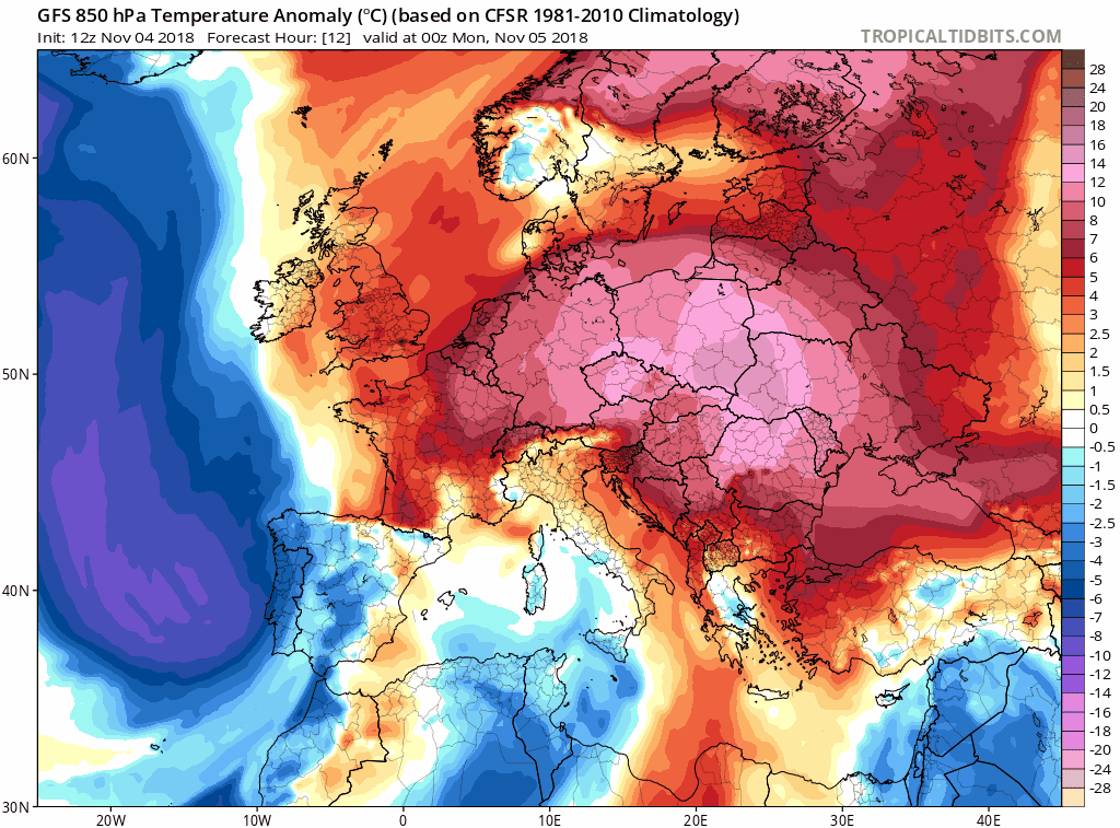 Animación de anomalías de temperaturas.Meteosojuela