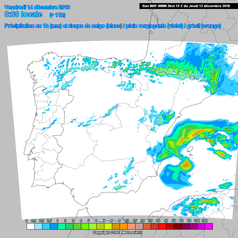 Animación Precipitación. Meteosojuela La Rioja