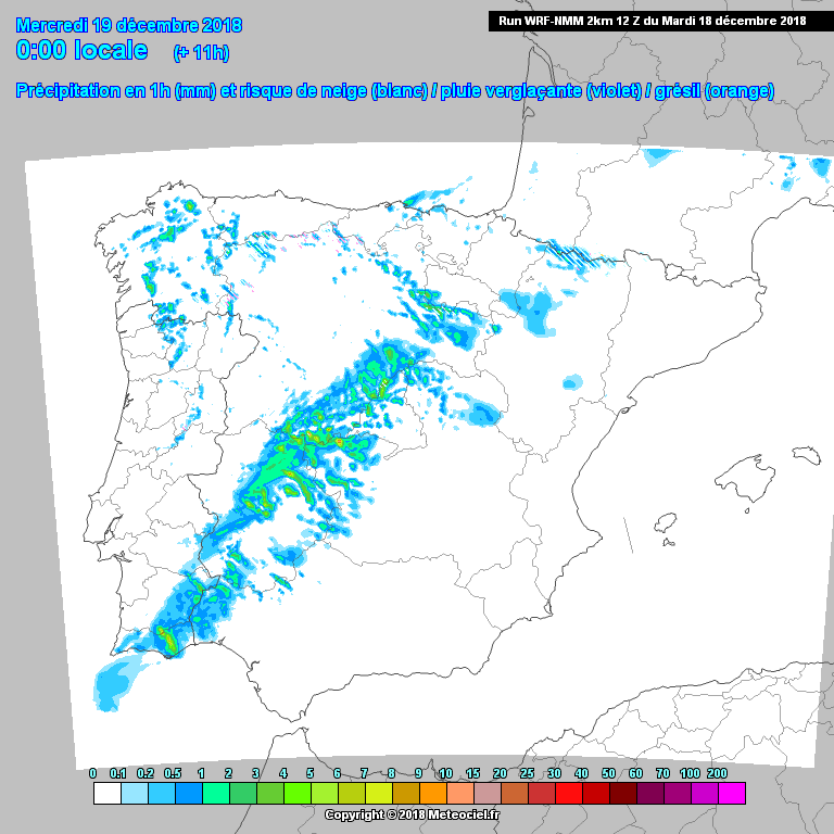 Animación Precipitación. Meteosojuela La Rioja