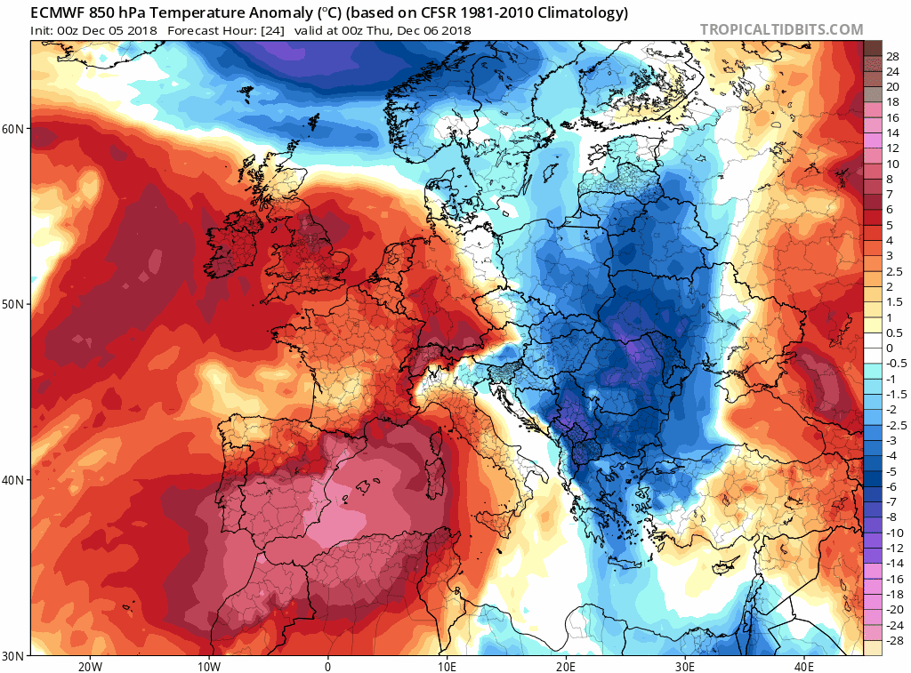 Animación de anomalías de temperaturas.Meteosojuela