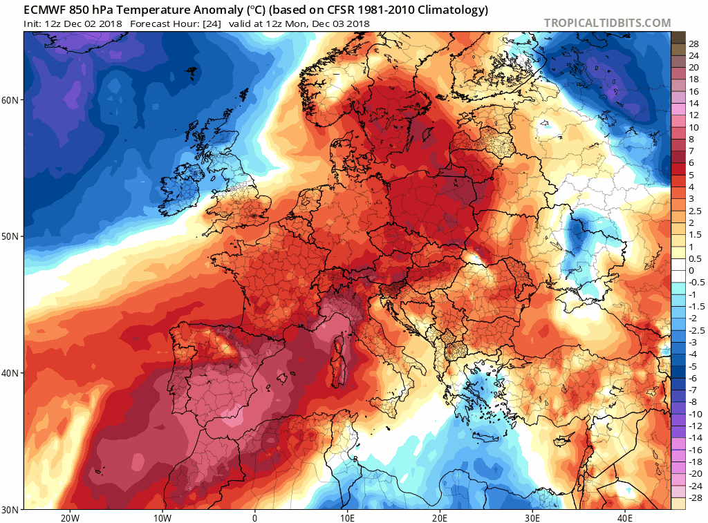 Animación de anomalías de temperaturas.Meteosojuela