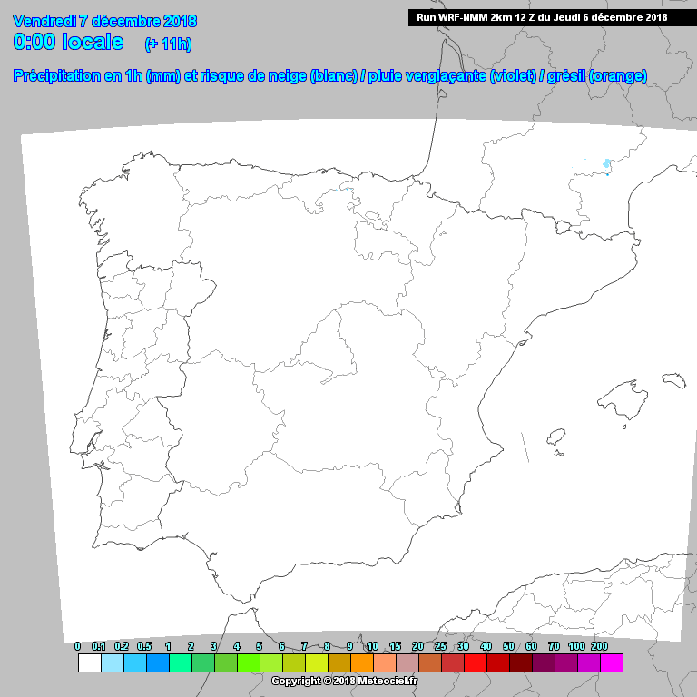 Animación precipitación modelo Arome. Meteosojuela