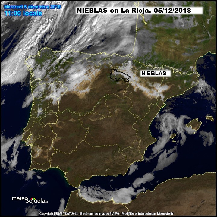 Imágenes Satélite METEOCIEL Meteosojuela.La Rioja