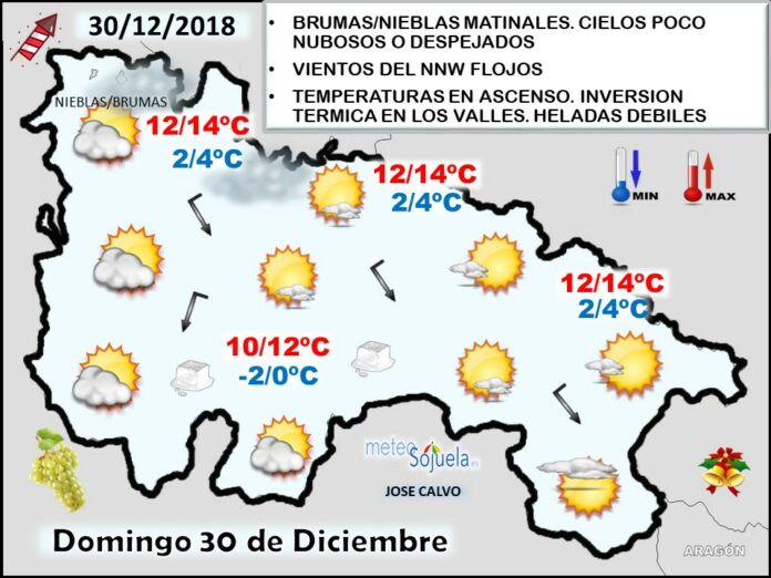 Mapa tiempo La Rioja. Meteosojuela Mapa tiempo La Rioja. Meteosojuela
