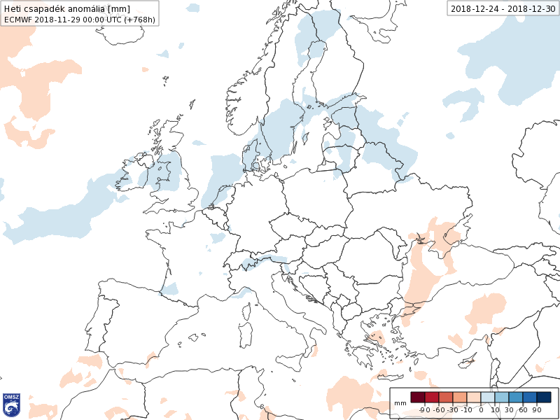 Modelos Anomalías de Precipitación ECMWF. Meteosojuela La Rioja