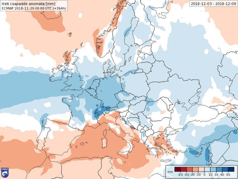 Modelos Anomalías de Precipitación ECWF. Meteosojuela La Rioja