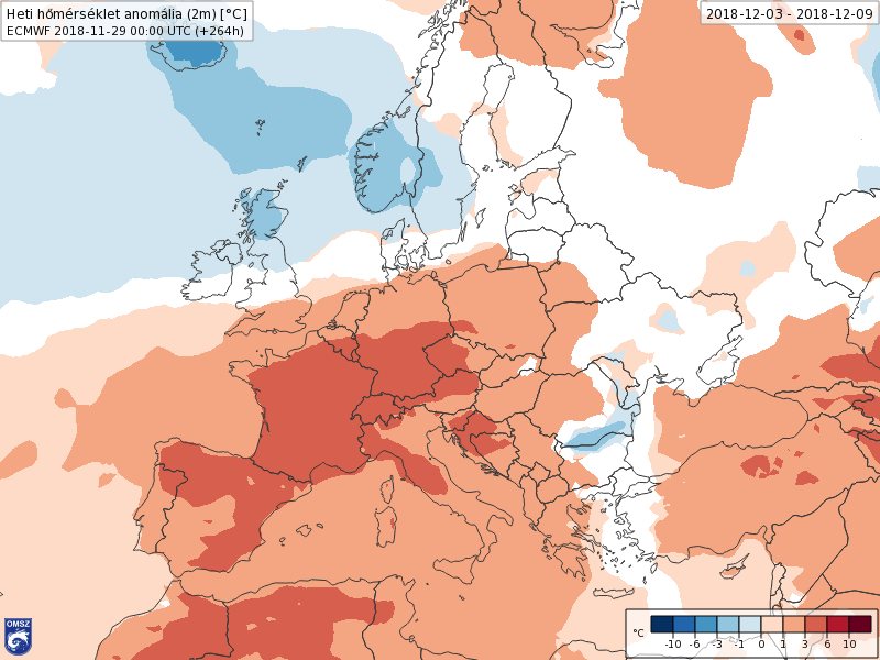 Modelos Anomalías de Temperatura ECWF. Meteosojuela La Rioja