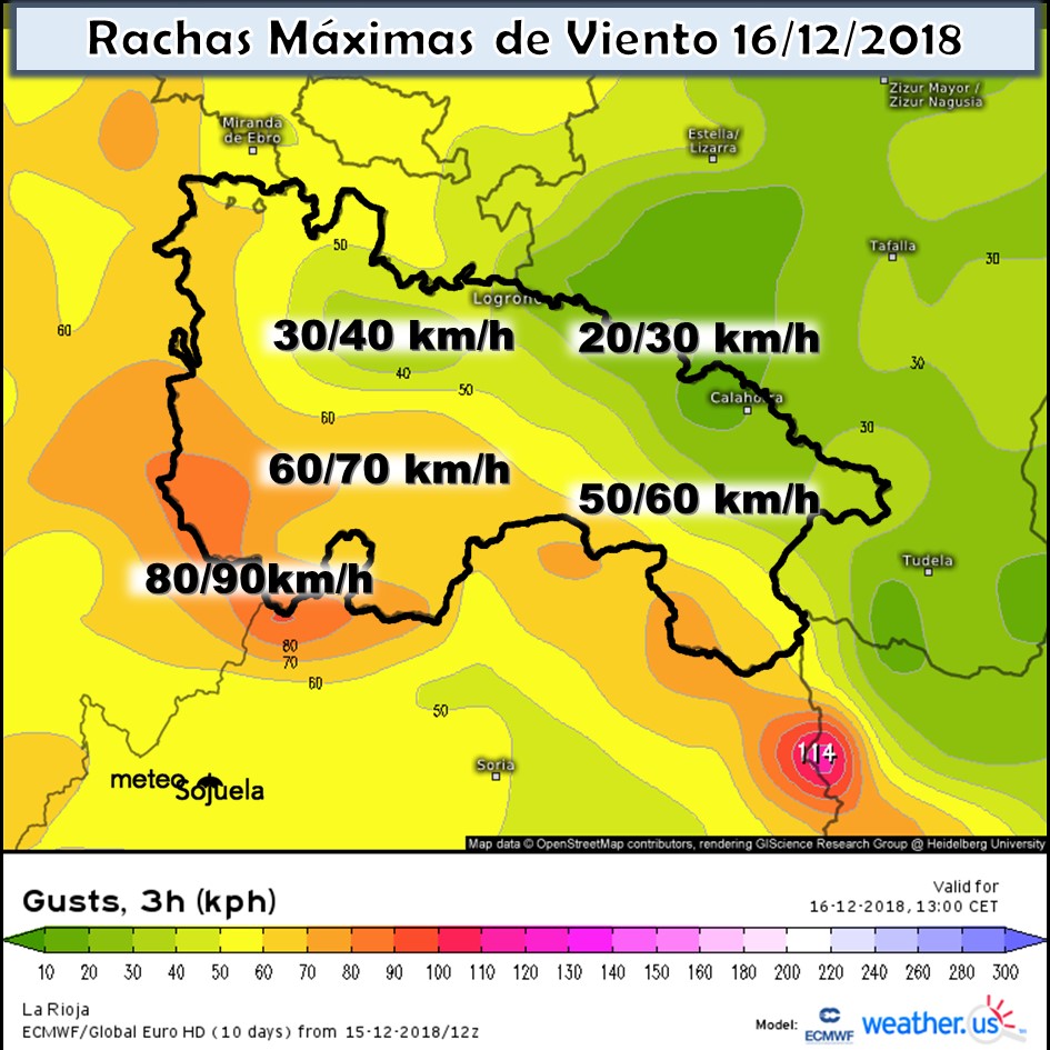Modelos de Rachas Máximas de viento
