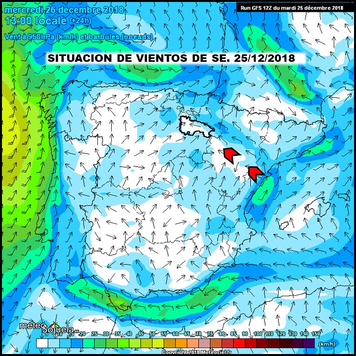 Modelos de Viento Meteociels. Meteosojuela La Rioja Jose Calvo