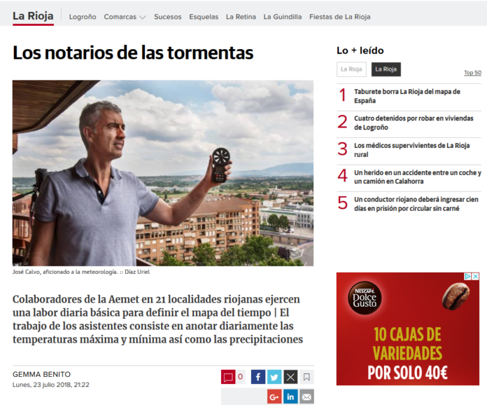 Portada Artículo La Rioja Jose Calvo Portada Artículo La Rioja Jose Calvo