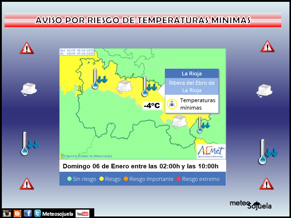 AVISOS de AEMET. Meteosojuela La Rioja jpg