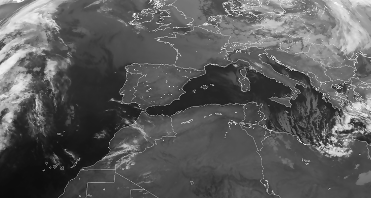 Animación imágenes de satélite 0201.gif. Escudo anticiclónico. Meteosojuela La Rioja
