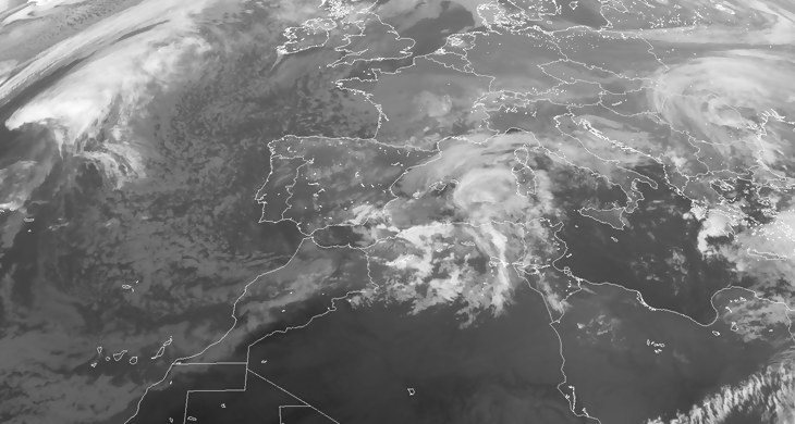 Animación imágenes de satélite 2101 Frentes atlánticos. Meteosojuela La Rioja