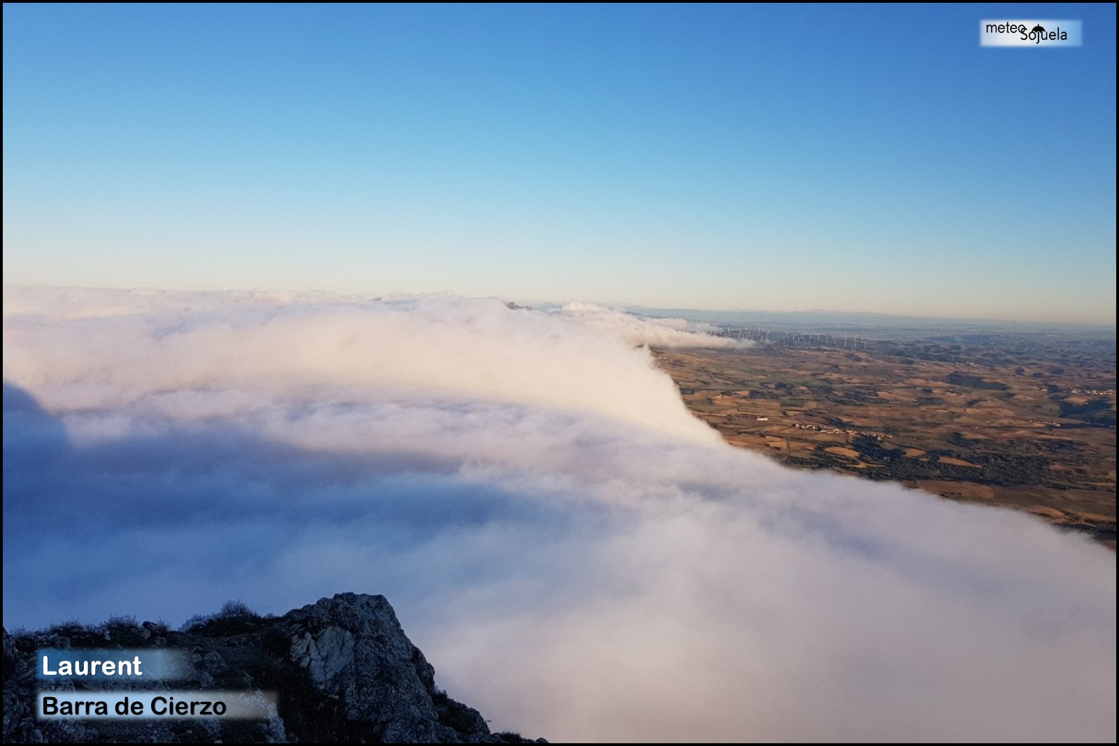 Barra de Cierzo. Laurent. Meteocolaboradores de Meteosojuela.