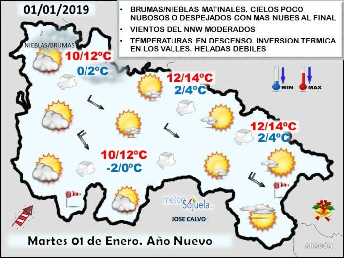 Mapa tiempo La Rioja. Meteosojuela Mapa tiempo La Rioja. Meteosojuela