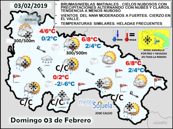 Mapa tiempo La Rioja. Meteosojuela Mapa tiempo La Rioja. Meteosojuela