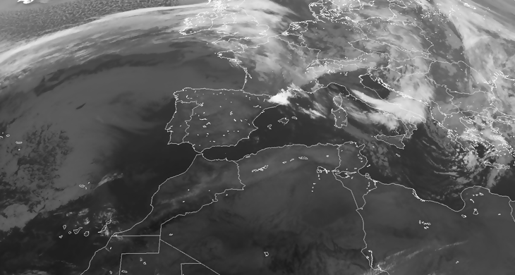 Animación imágenes de satélite Anticiclonazo. Meteosojuela La Rioja