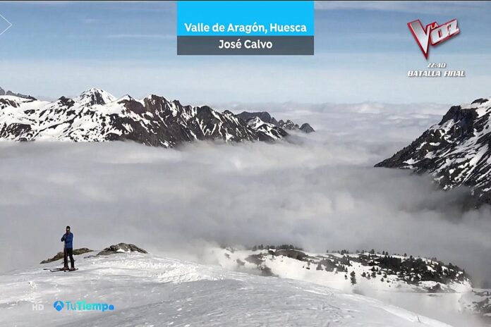 Mar de nubes en Candachú. Tu tiempo Brasero Meteosojuela