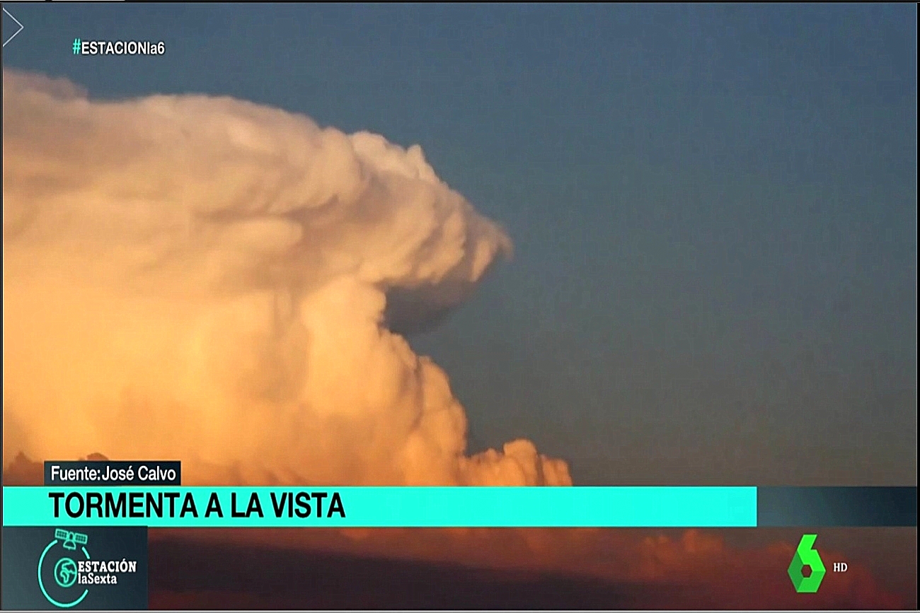 Cumulonimbos. Estación la Sexta. Meteosojuela