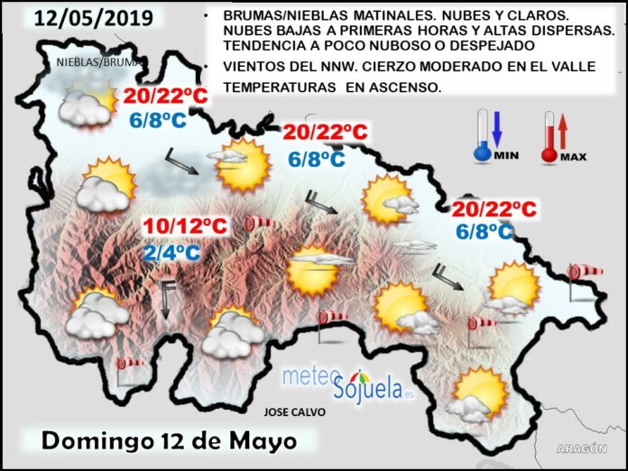 Mapa tiempo La Rioja. Meteosojuela Mapa tiempo La Rioja. Meteosojuela