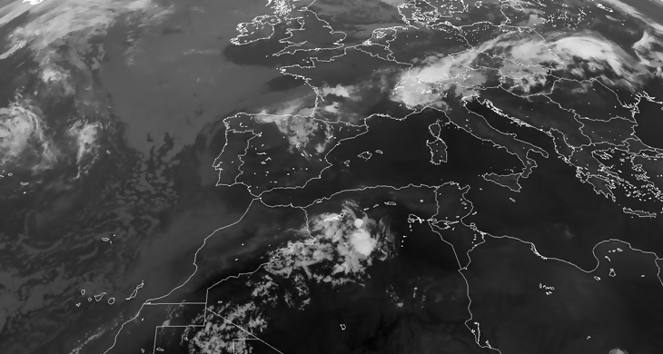 Animación imágenes de satélite. Tormentas . Meteosojuela La Rioja
