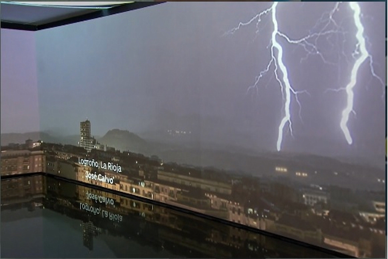 Rayos San Mateo. El tiempo A3. Meteosojuela.