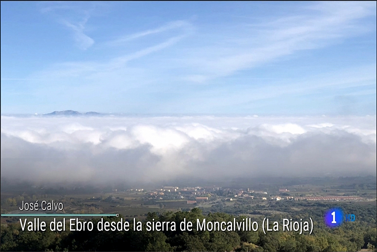 Chubascos. El Tiempo de TVE1. Meteosojuela