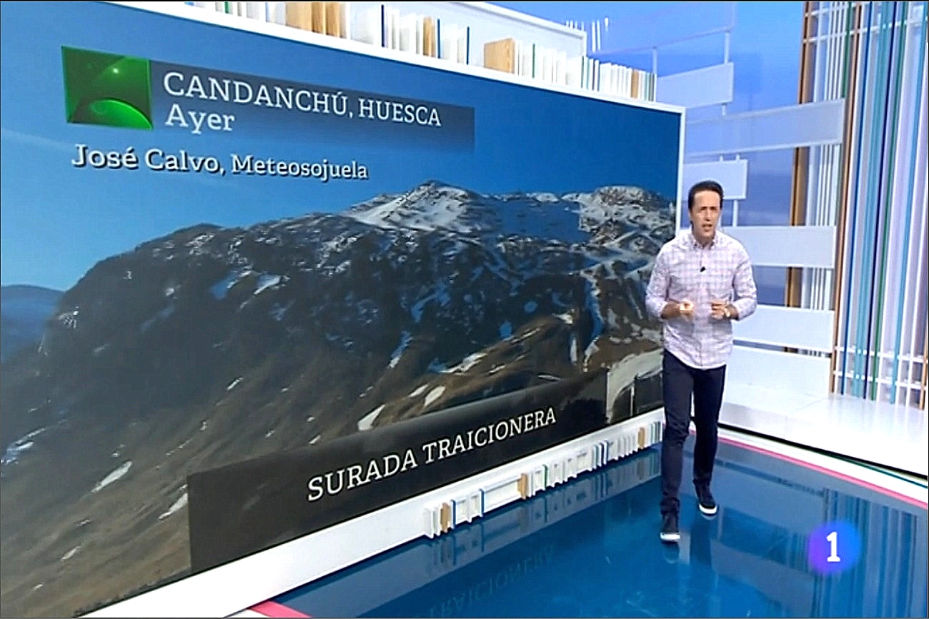 Candanchu sin nieve. Aqui la Tierra.1602. Meteosojuela