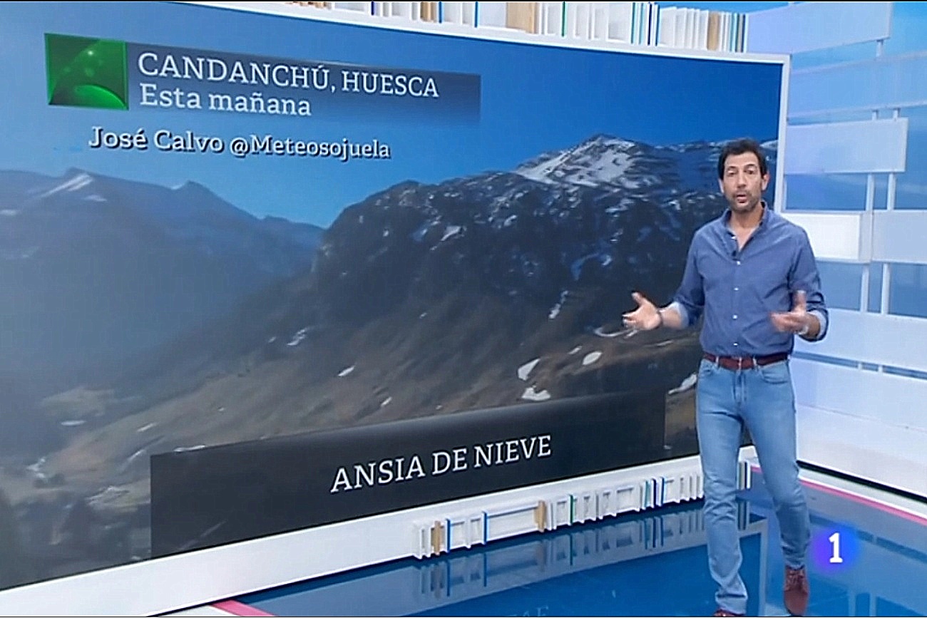 Candanchu sin nieve. Aqui la tierra. 2302 Meteosojuela