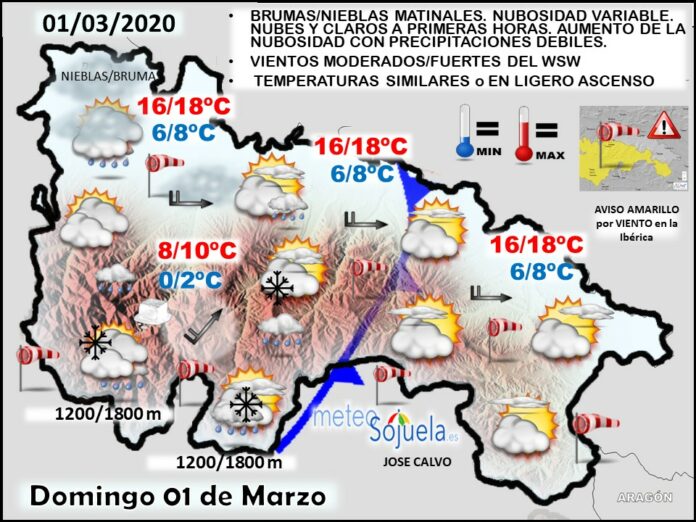 Mapa tiempo La Rioja. Meteosojuela Mapa tiempo La Rioja. Meteosojuela