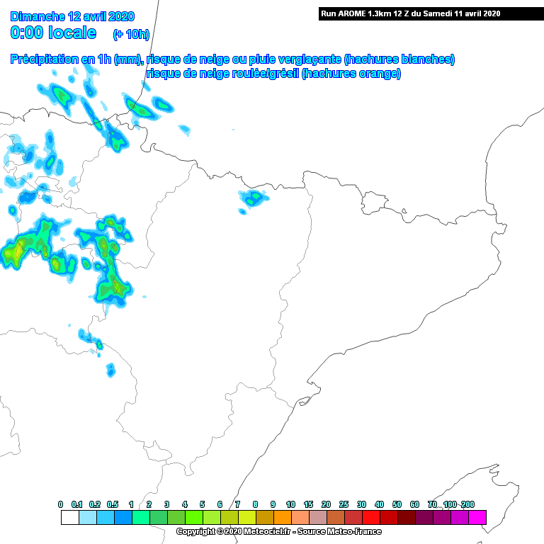 Animación Precipitación modelo WRF. Meteosojuela La Rioja