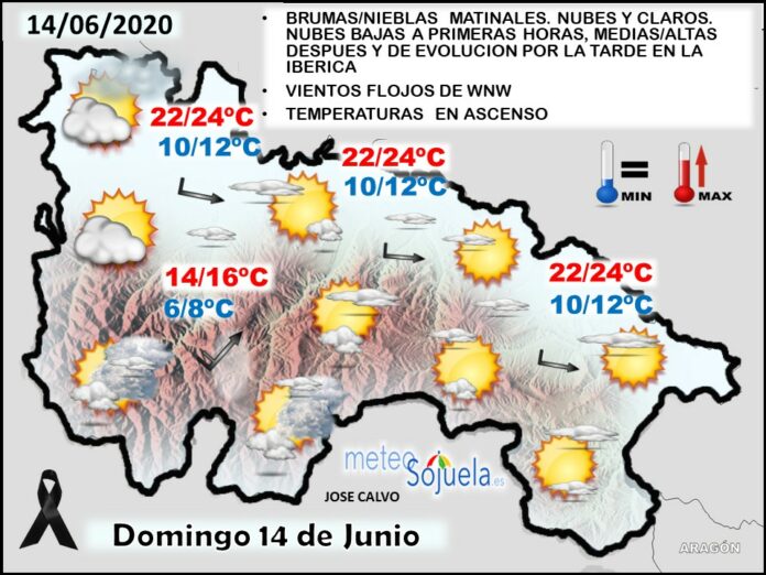 Mapa tiempo La Rioja. Meteosojuela Mapa tiempo La Rioja. Meteosojuela