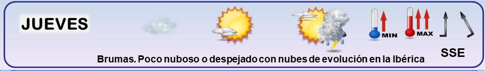 Leyenda. Iconos, simbolos tiempo en La Rioja. Meteosojuela La Rioja 30