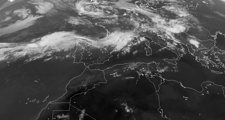 Animación Imágenes Satélite. Frentes atlánticos . Meteosojuela.es
