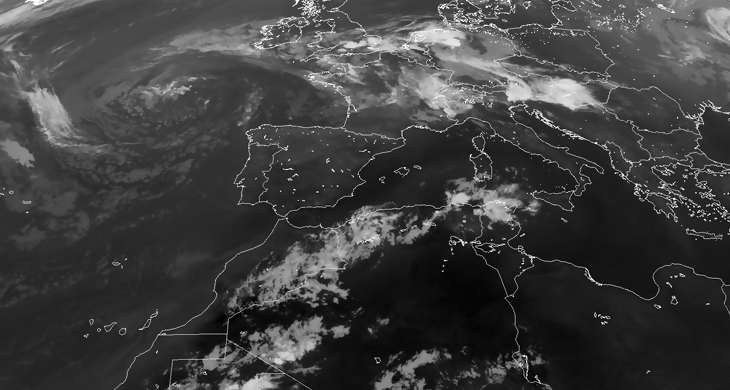 Animación Imágenes Satélite. Bajas presiones y Tormentas . Meteosojuela.es