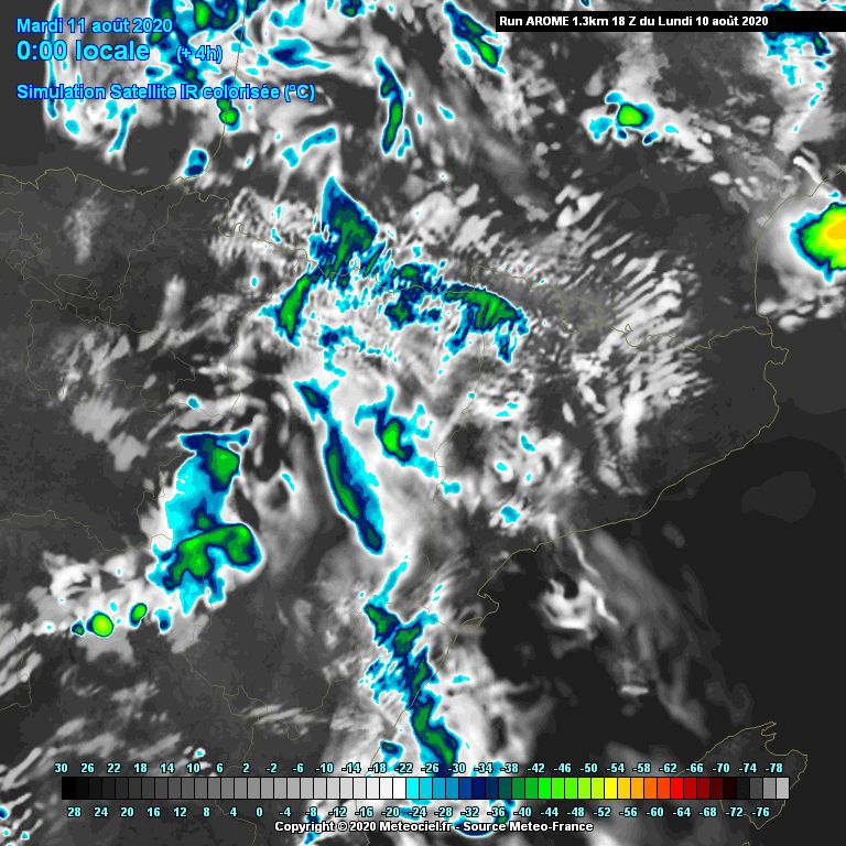Animación Imágenes satélite. Meteosojuela La Rioja