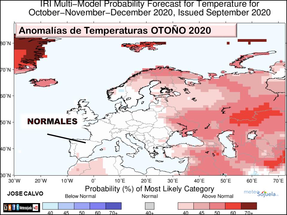 Anomalías Temperaturas Otoño IRI 2020. La Rioja. Meteosojuela