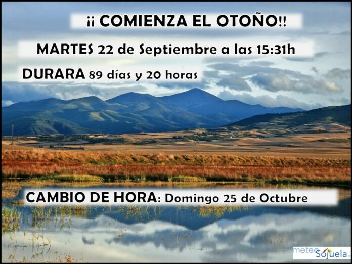Datos comienzo Otoño 2020. Meteosojuela.