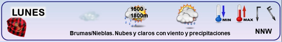 Leyenda. Iconos, simbolos tiempo en La Rioja. Meteosojuela La Rioja 12