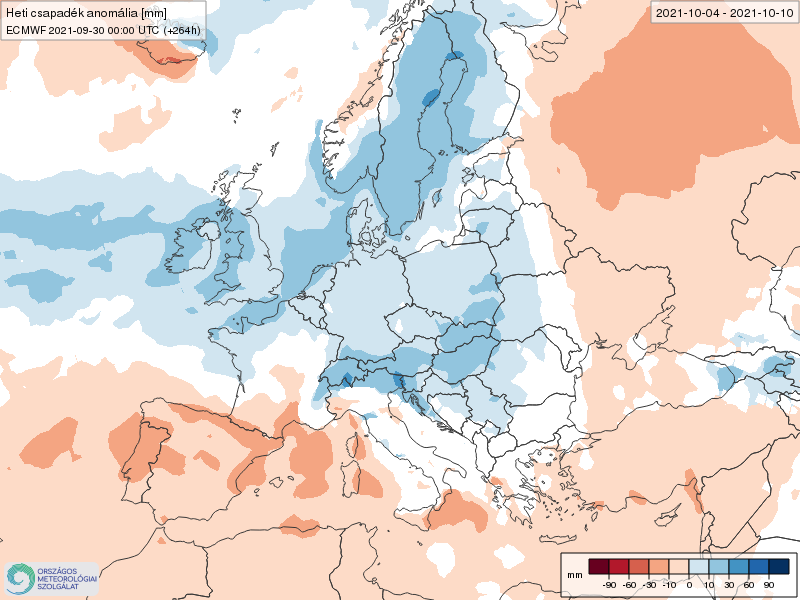 Modelos de Precipitación semanal Octubre ECMWF 1ª Semana .Meteosojuela La Rioja