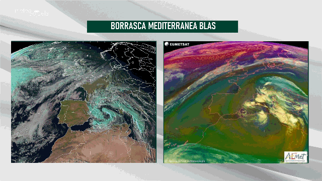 Borrasca Mediterrána BLAS. Meteosojuela