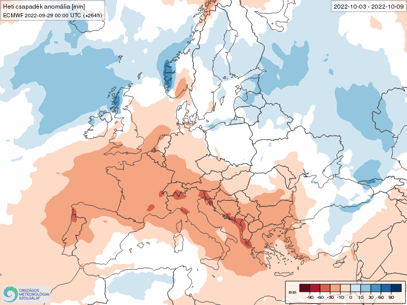 Modelos de Precipitación semanal Octubre ECMWF 1ª Semana .Meteosojuela La Rioja