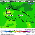 Precipitación acumulada ECMWF La Rioja Meteosojuela