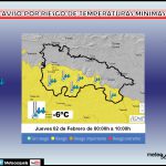 Aviso Amarillo por Bajas Temperaturas en la Ibérica. 02 Meteosojuela