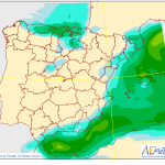 Precipitación Media según AEMET.24 Meteosojuela La Rioja