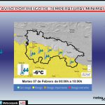 Aviso Amarillo por Bajas temperaturas en la Ibérica. Meteosojuela