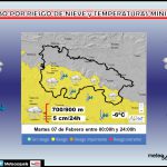 Aviso Amarillo por Nieve y Bajas temperaturas en la Ibérica. Meteosojuela