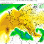 Modelos de Precipitación semanal Febrero CFS 1ª Semana .Meteosojuela La Rioja