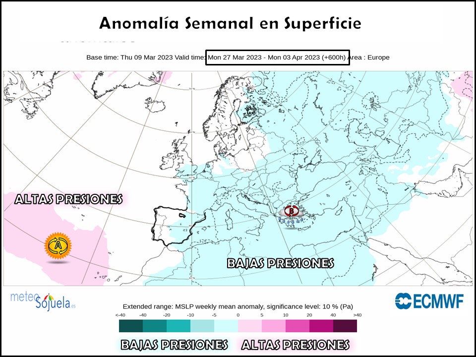 Modelos Superficie Marzo 4ª semana ECMWF