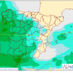 Precipitación Media según AEMET. 06 Meteosojuela La Rioja